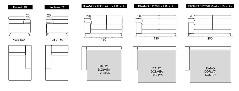 Viscomoda-arnold-DIVANI-LETTO-dimensioni2